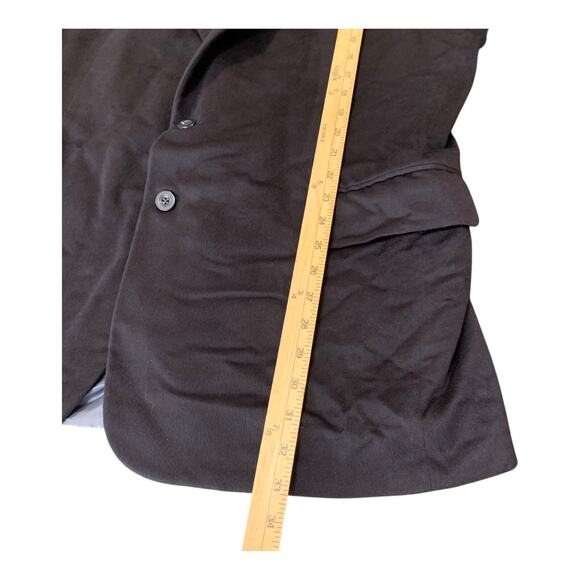 Tom James Blazer Men's Blue Velvet Size 40 Custom Suit Jacket Wedding - Picture 5 of 11